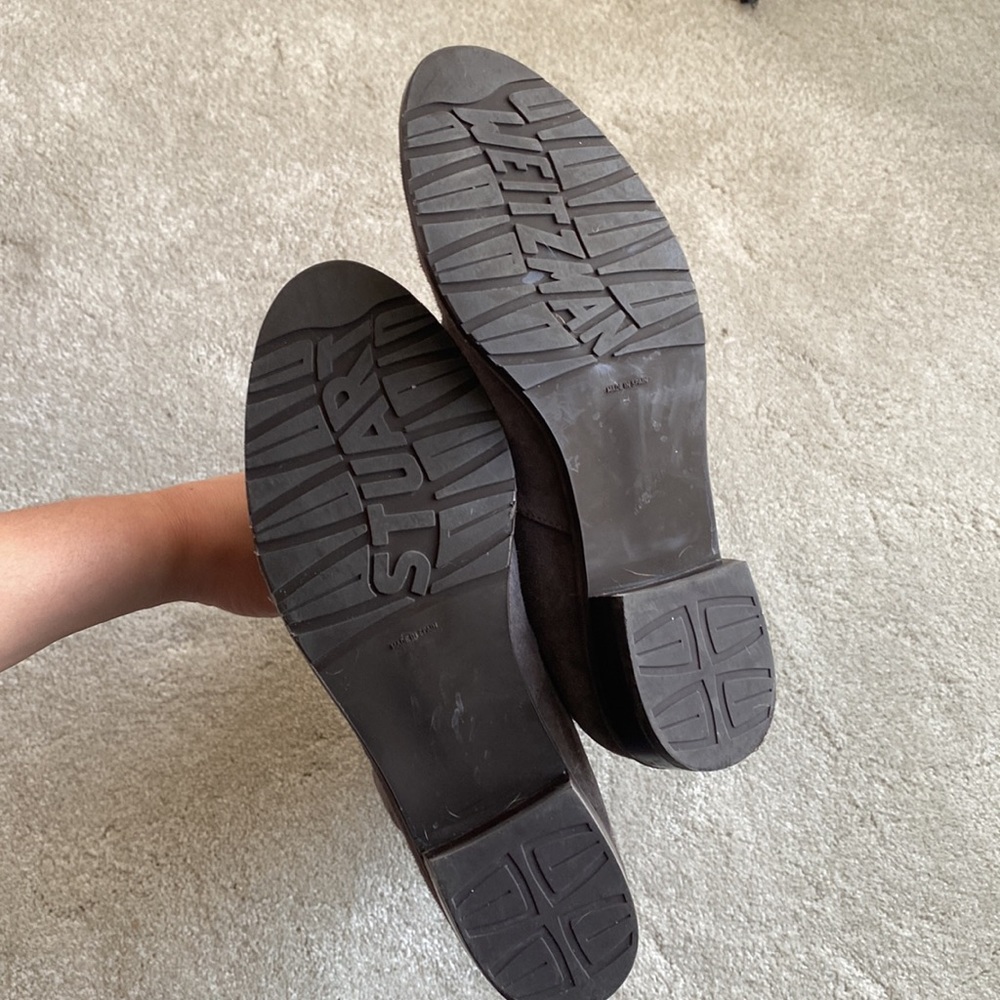 Stuart Weitzman Gray Suede Lowland Boot - image 4